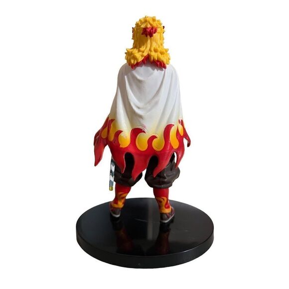 7” Kyojuro Rengoku Figure Demon Anime Action Figure Flame Hashira Swordsman - Picture 6 of 6